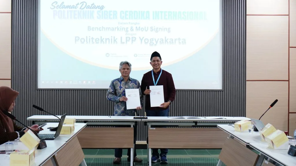 Jajaran Pimpinan Politeknik SCI Lakukan Kunjungan Kerja Strategis ke Politeknik LPP Yogyakarta